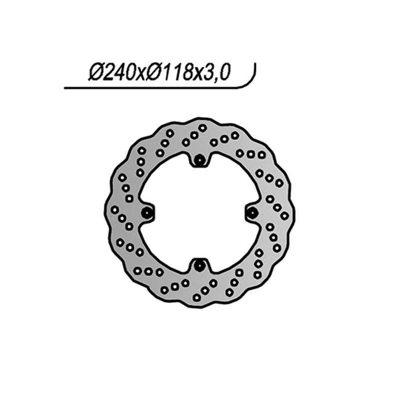 DISCO FRENO ANT. NG 473X HONDA CR R 125 92/94