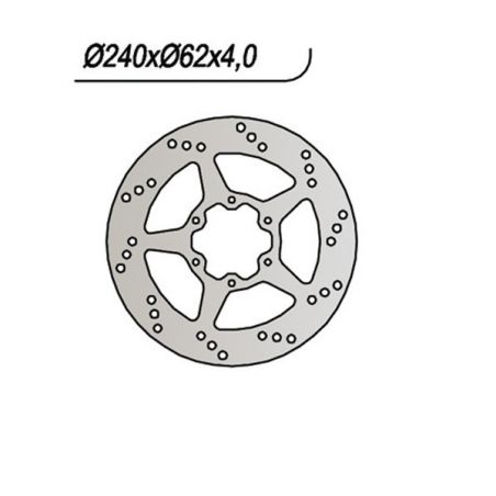 DISCO FRENO ANT. NG 437 HONDA CRM R 125 00/00
