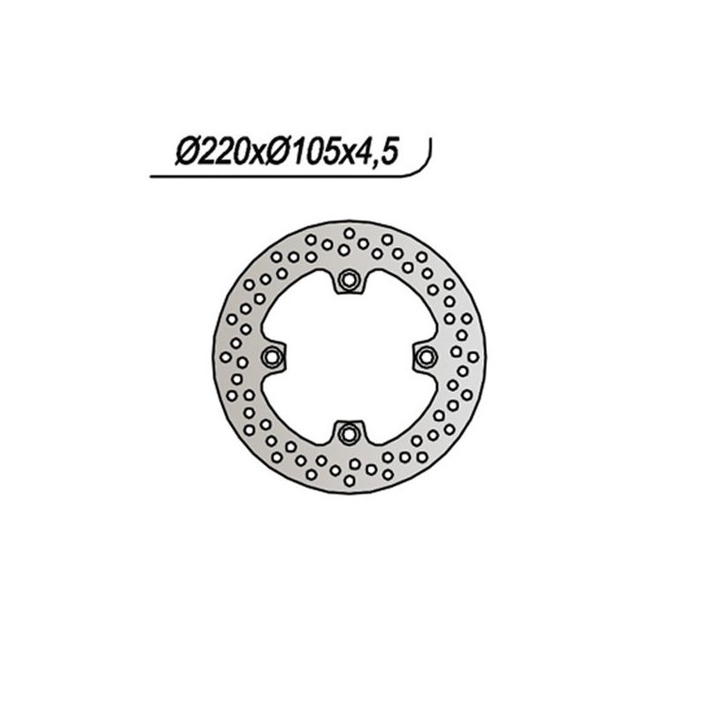 DISCO FRENO POST. NG 221 HONDA FES S Wing 125 07/12