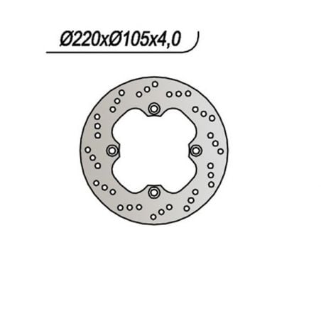 DISCO FRENO ANT. NG 451 HONDA SH (JF09) 125 01/04