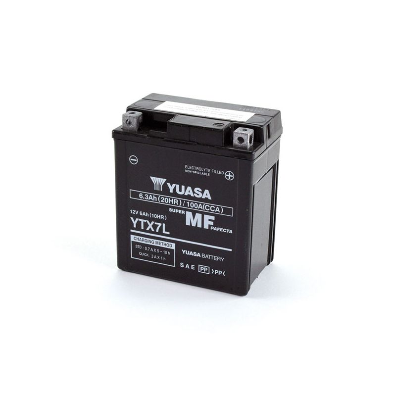 BATTERIA YUASA YTX7L-BS(WC) HONDA VT C Shadow 125 99/00