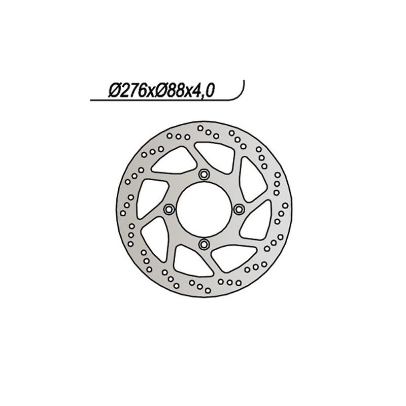 DISCO FRENO ANT. NG 641 HONDA XLV Varadero 125 01/11