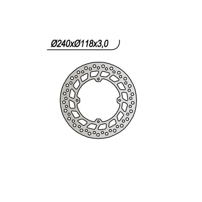 DISCO FRENO ANT. NG 473 HONDA CRF F Easy Motard (ME03) 230 04/05