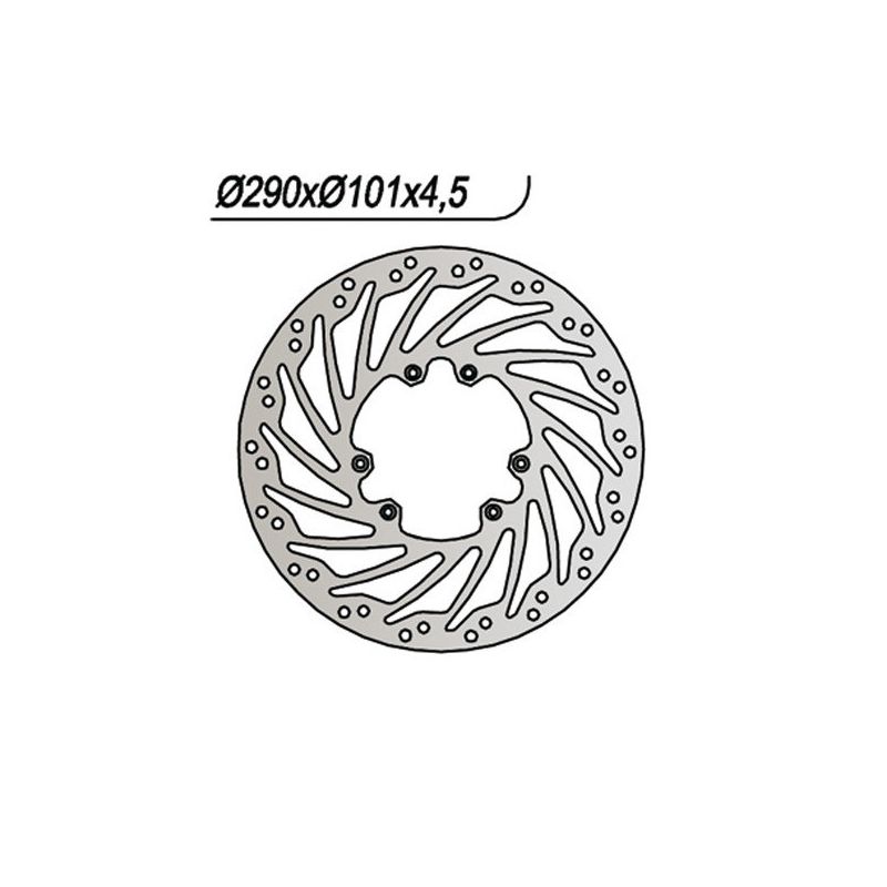 DISCO FRENO ANT. NG 851 HONDA SL 230 97/04