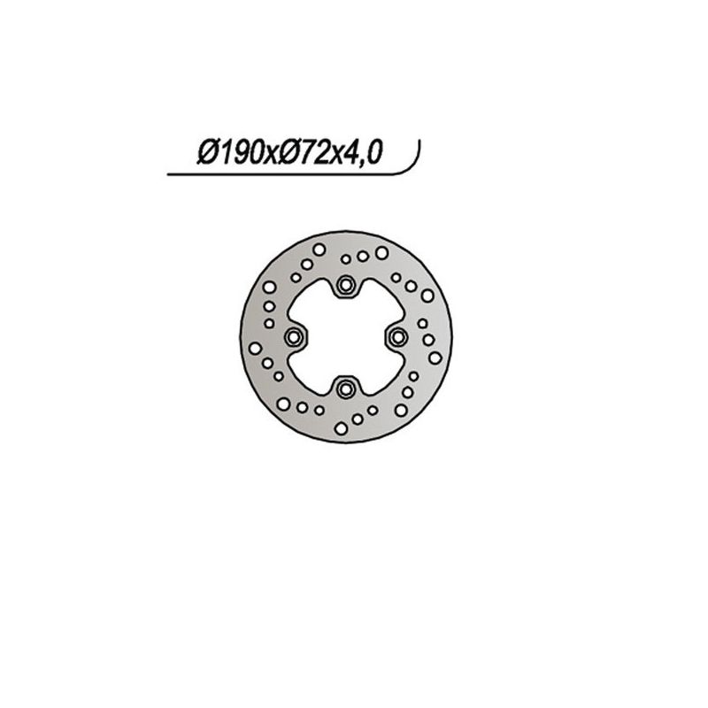 DISCO FRENO ANT. NG 1038 HONDA CH 250