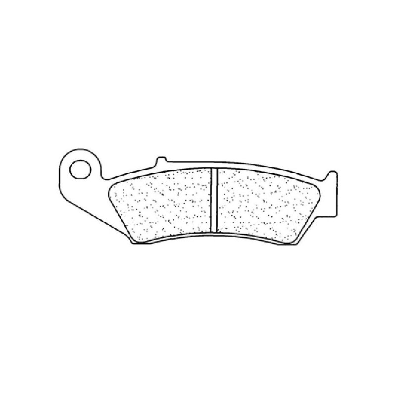 PASTIGLIA FRENO ANT. CL BRAKES 2302MX10 HONDA CR R 250 87/94