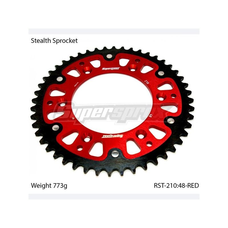 CORONA S STEALTH P520-D48 RED SUPERSPROX RST-210:48 HONDA CRF R (ME10/ME10A) 250 10/10