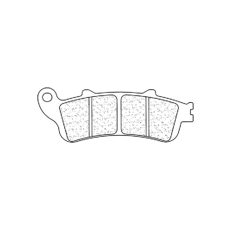 PASTIGLIA FRENO ANT. CL BRAKES 2602A3+ HONDA FES Foresight (MF04/MF05) 250 97/05