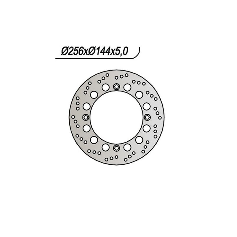 DISCO FRENO ANT. NG 476 HONDA NS F (MC11) 250 84/85