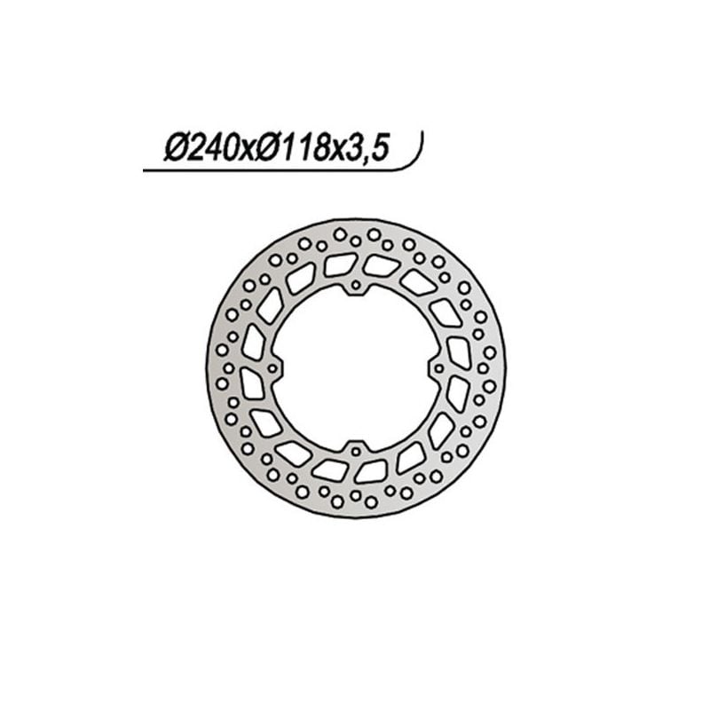 DISCO FRENO ANT. NG 119 HONDA XR R (ME01/ME06/ME08) 250 84/06