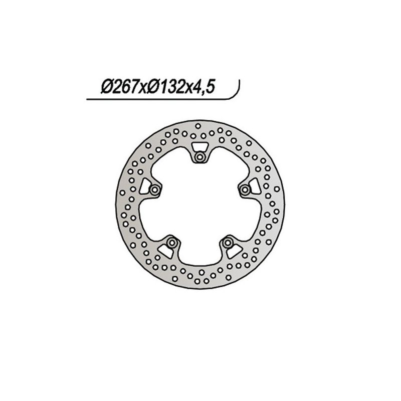 DISCO FRENO ANT. NG 1081 YAMAHA YP Majesty (5GM/5SJ) 250 04/06