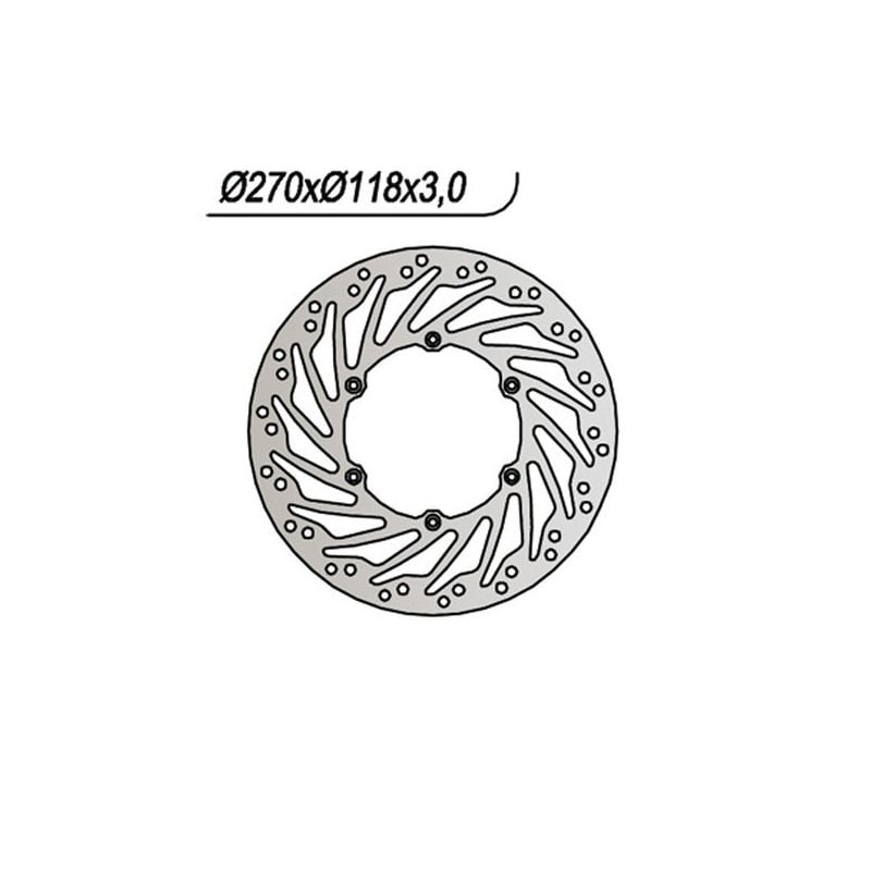 DISCO FRENO ANT. NG 855 YAMAHA YZ 250 01/16