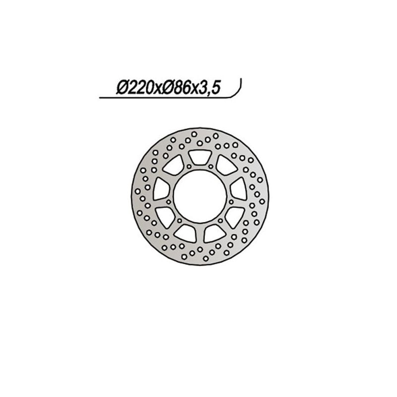 DISCO FRENO ANT. NG 785 YAMAHA YZ 250 86/87
