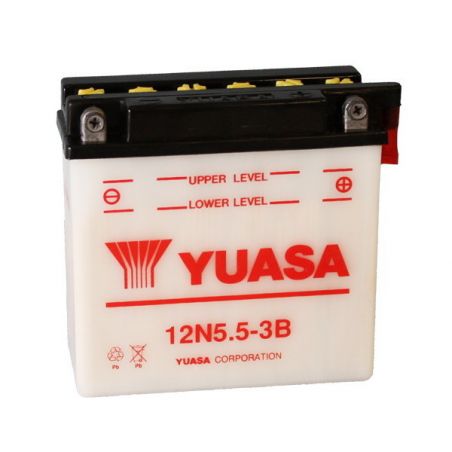 BATTERIA YUASA 12N5.5-3B YAMAHA RD LC F (57V/1WT) 350 85/86