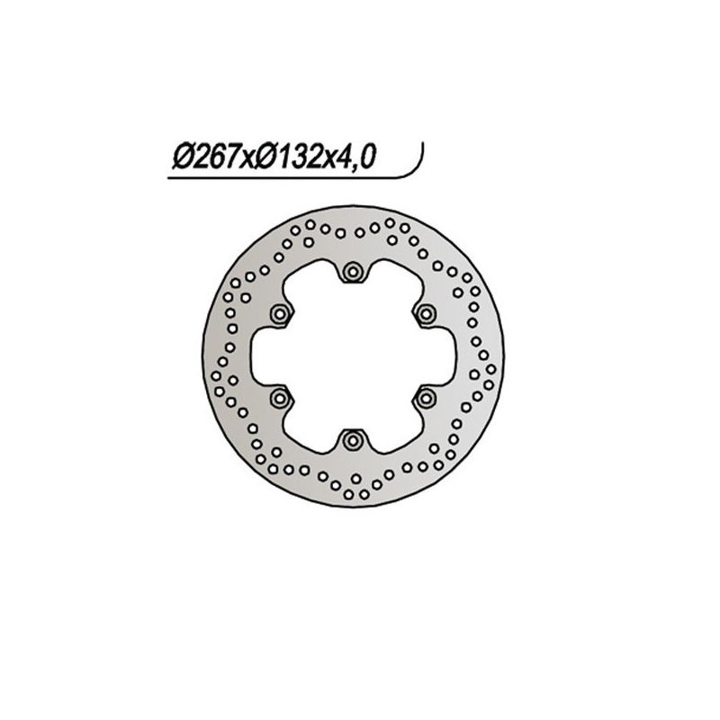 DISCO FRENO ANT. DX-SX NG 783 YAMAHA RD LC F (57V/1WT) 350 85/86