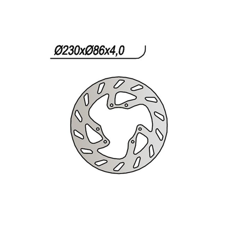 DISCO FRENO ANT. NG 034 YAMAHA TT 350 86/95