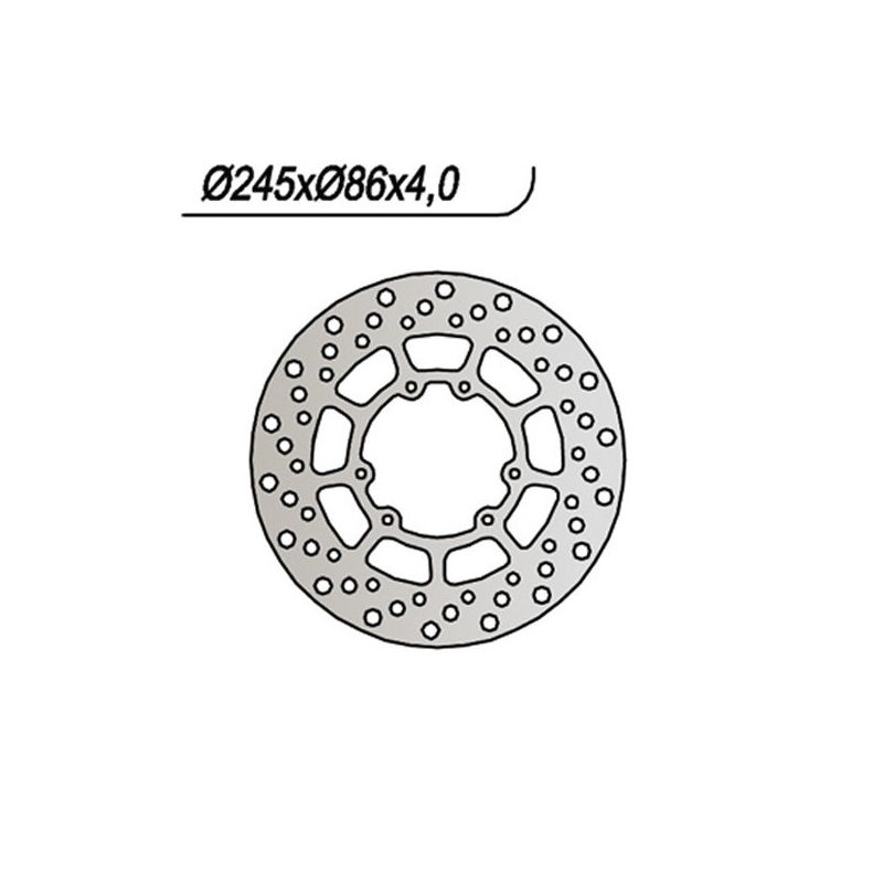 DISCO FRENO ANT. NG 039 YAMAHA XT 350 85/95