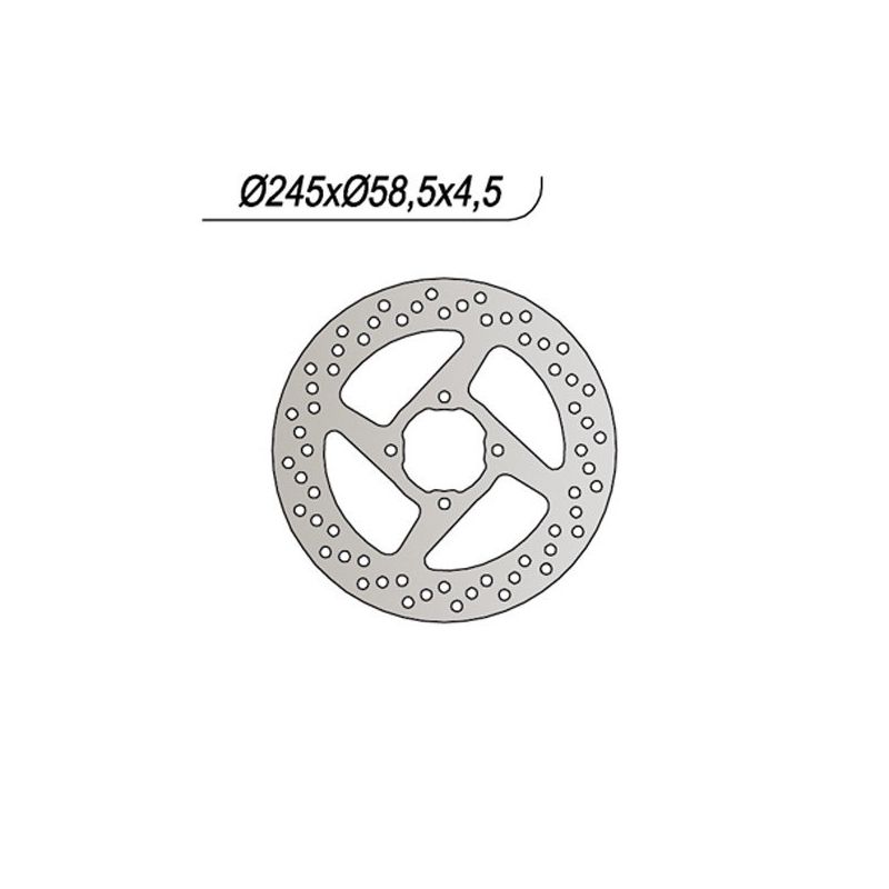 DISCO FRENO POST. NG 495 YAMAHA YFM X Warrior 350 96/01