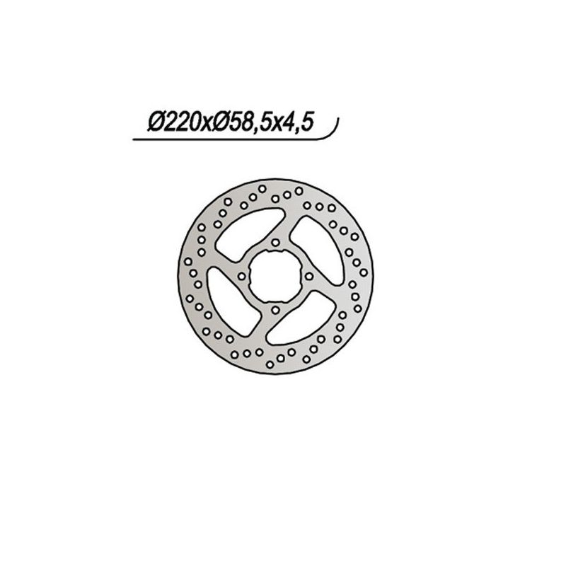 DISCO FRENO POST. NG 494 YAMAHA YFZ Banshee 350 88/05