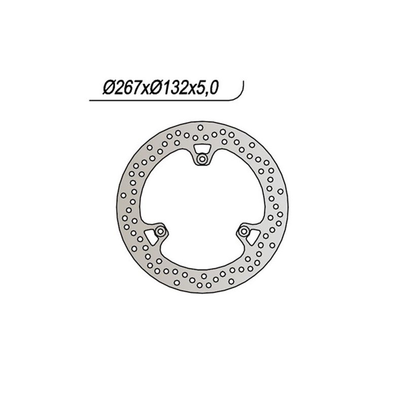 DISCO FRENO POST. NG 1054 YAMAHA YP Majesty (SH055/SH058) 400 09/13