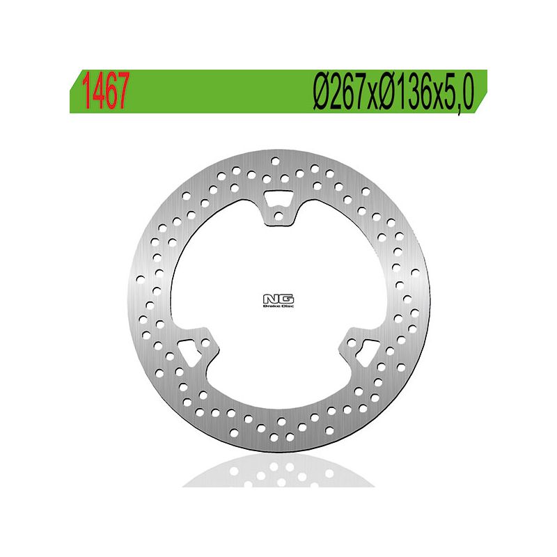 DISCO FRENO POST. NG 1467 YAMAHA YP R X-MAX ABS (SH072/SH124/SH121) 400 14/20