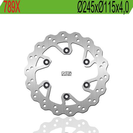 DISCO FRENO POST. NG 789X YAMAHA WR F 426 02/02
