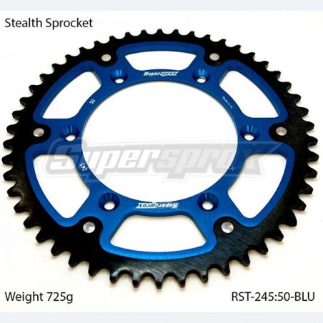 CORONA S STEALTH P520-D50 BLU SUPERSPROX RST-245:50 YAMAHA WR F 450 07/07