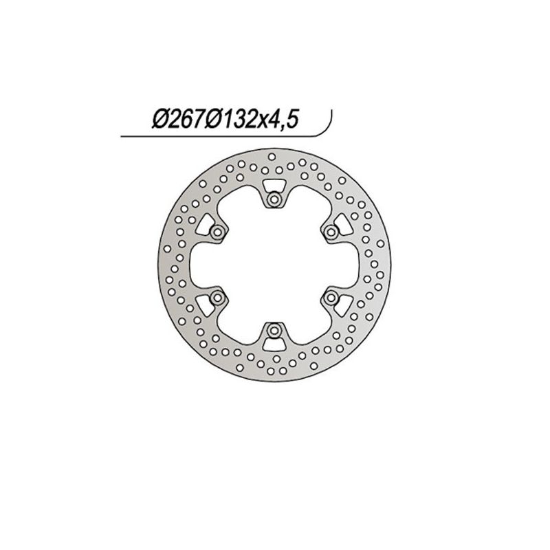 DISCO FRENO POST. NG 1032 YAMAHA XP T-Max (SJ031/SJ051/SJ032/SJ034/SJ052) 500 04/07