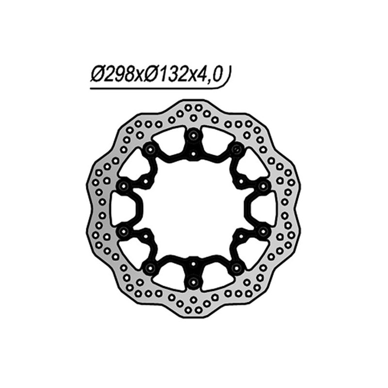 DISCO FRENO ANT. DX-SX MAGGIORATO NG 1196X YAMAHA XP T-Max (SJ061/SJ062/SJ064) 500 08/11