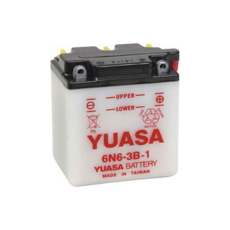 BATTERIA YUASA 6N6-3B-1 YAMAHA XT 500 76/85