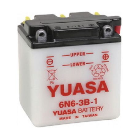 BATTERIA YUASA 6N6-3B-1 YAMAHA XT 500 76/85