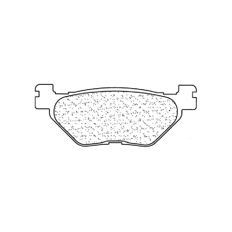 PASTIGLIA FRENO POST. CL BRAKES 3061MSC YAMAHA XP D T-Max DX ABS (SJ145) 530 17/19
