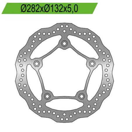 DISCO FRENO POST. NG 1296X YAMAHA XP T-Max (SJ091/SJ098/SJ099) 530 12/16