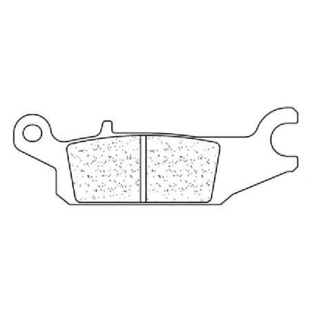 PASTIGLIA FRENO POST. SX CL BRAKES 1195ATV1 YAMAHA YFM Grizzly / SE 550 09/12