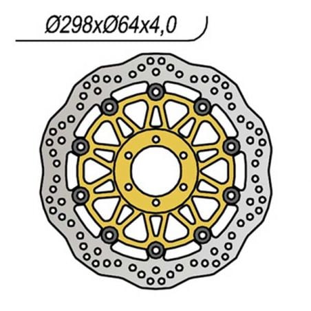 DISCO FRENO ANT. DX-SX NG 404X YAMAHA FZR (3RG/3RH/3HE) 600 89/93