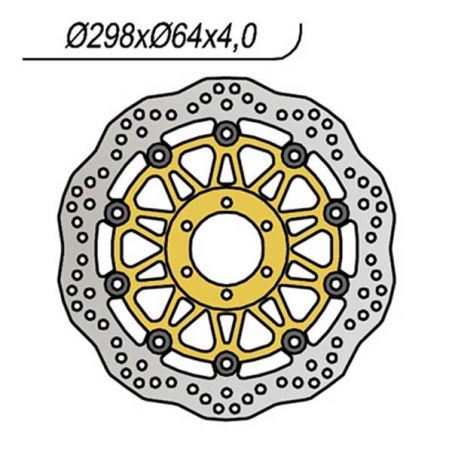 DISCO FRENO ANT. DX-SX NG 404X YAMAHA FZS Fazer S (RJ02) 600 00/01