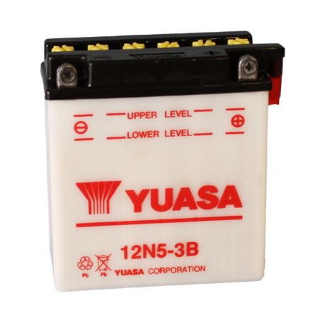 BATTERIA YUASA 12N5-3B YAMAHA SRX (1XL/1XM/1XN) 600 86/91