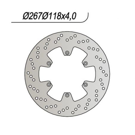 DISCO FRENO ANT. NG 314 YAMAHA TT S (4LW1/4LW2/4GV1/4GV3) 600 93/96