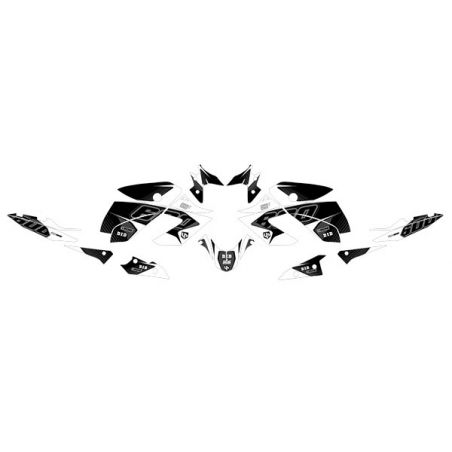 KIT GRAFICHE NERO-BIANCO UP DESIGN  YAMAHA XJ 6 N (RJ195/RJ224) (20S/36B) 600 09/15