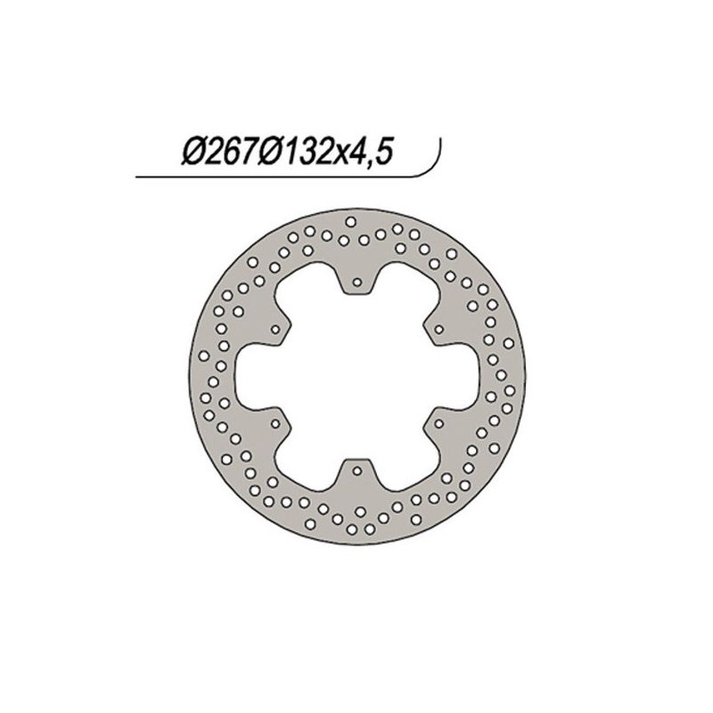 DISCO FRENO ANT. NG 054 YAMAHA XT E (3UW/3TB/4PT) 600 90/94