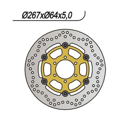 DISCO FRENO ANT. NG 162 YAMAHA XJ / XJ F (31A/58L/4BB) 650 80/84