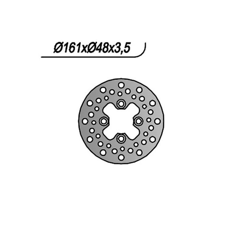 DISCO FRENO ANT. NG 264 YAMAHA YFM R Raptor 660 01/05