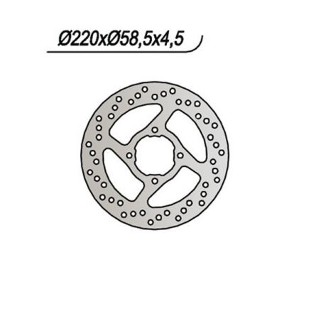 DISCO FRENO POST. NG 494 YAMAHA YFM R Raptor 660 01/05