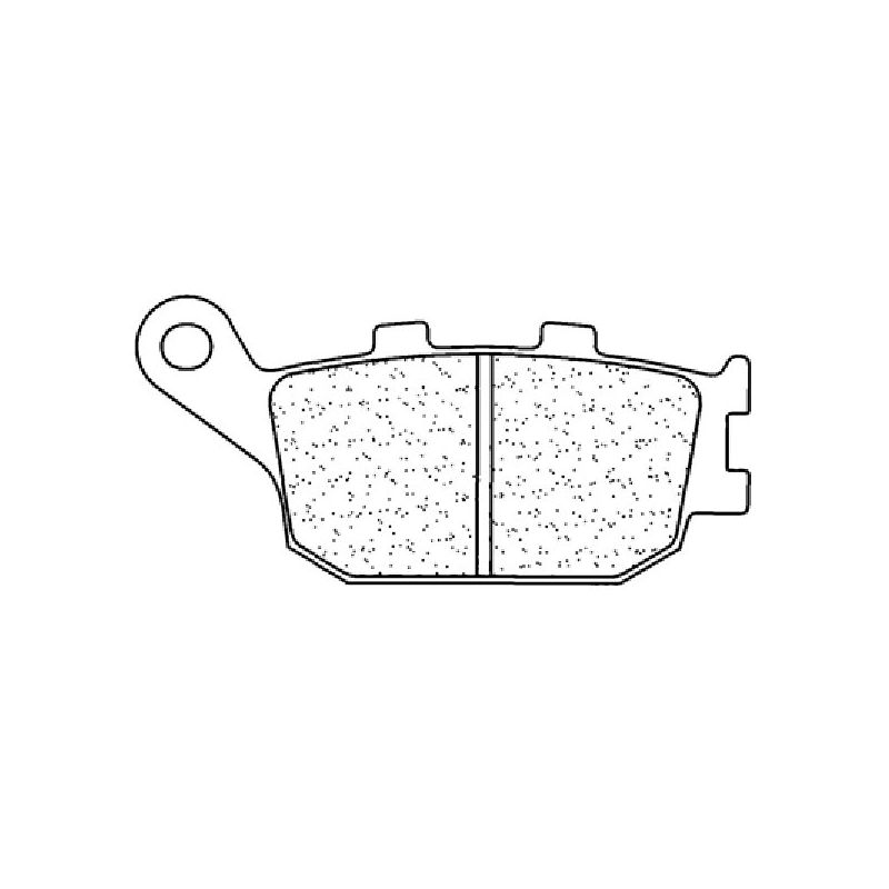 PASTIGLIA FRENO POST. CL BRAKES 2296RX3 YAMAHA MT07 (RM041) 700 14/16