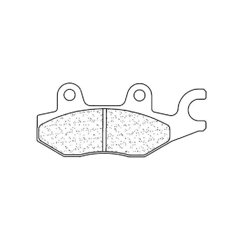 PASTIGLIA FRENO POST. CL BRAKES 2326RX3 YAMAHA XTZ Super Ténéré 750 89/97