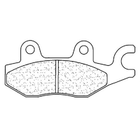 PASTIGLIA FRENO POST. CL BRAKES 2326RX3 YAMAHA XTZ Super Ténéré 750 89/97
