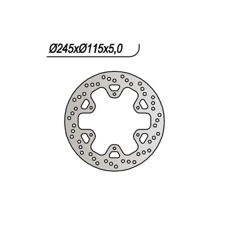 DISCO FRENO POST. NG 405 YAMAHA XTZ Super Ténéré 750 92/97