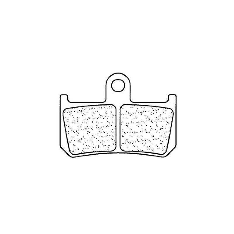 PASTIGLIA FRENO ANT. DX-SX CL BRAKES 1180A3+ YAMAHA YZF R1 (RN191/192)(4C8) 1000 07/08