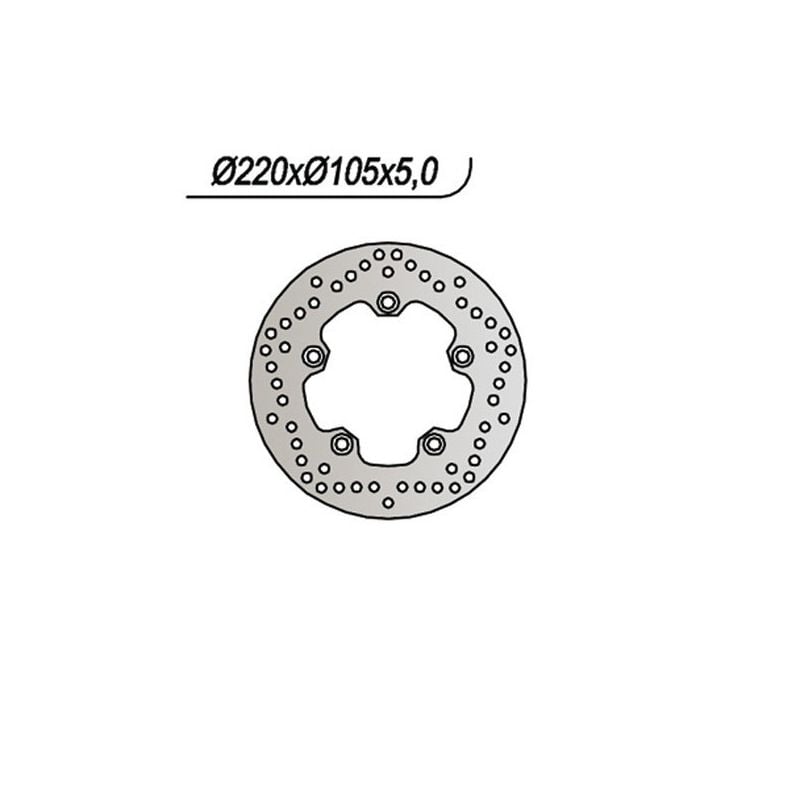 DISCO FRENO POST. NG 903 YAMAHA YZF R1M (RN326)(2KS) 1000 15/21