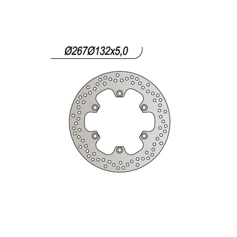 DISCO FRENO POST. NG 633 YAMAHA XJR 1200 94/97